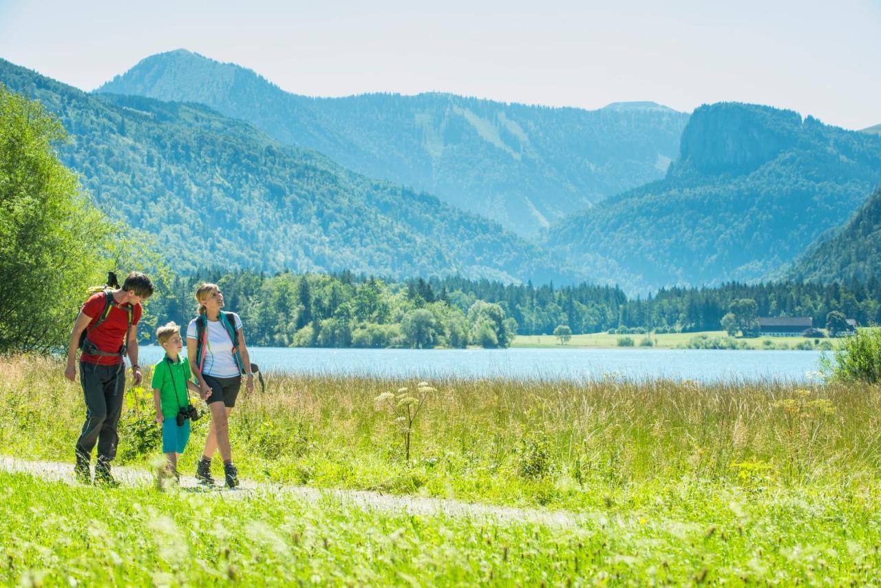 Hotel Fischerwirt Natur WaldSPA Faistenau Bagian luar foto